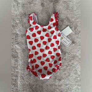 NWT Florence Eiseman Strawberry Bathing Suit 🍓